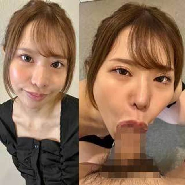 個撮)色気が凄いお姉さん！エロ過ぎるローリング技＆ノーハンドピストンフェラ